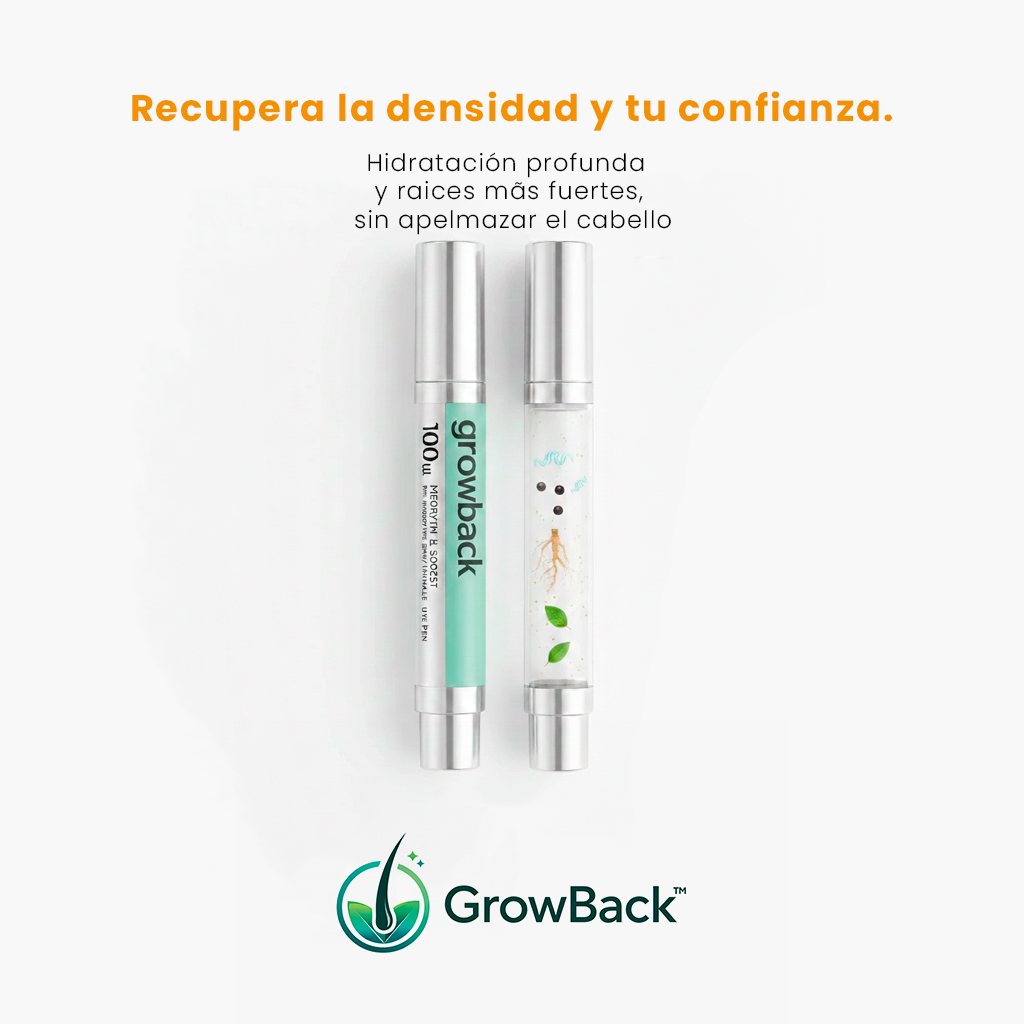 GrowBack™ Ampolla Capilar [Confianza y Suavidad Inmediata]